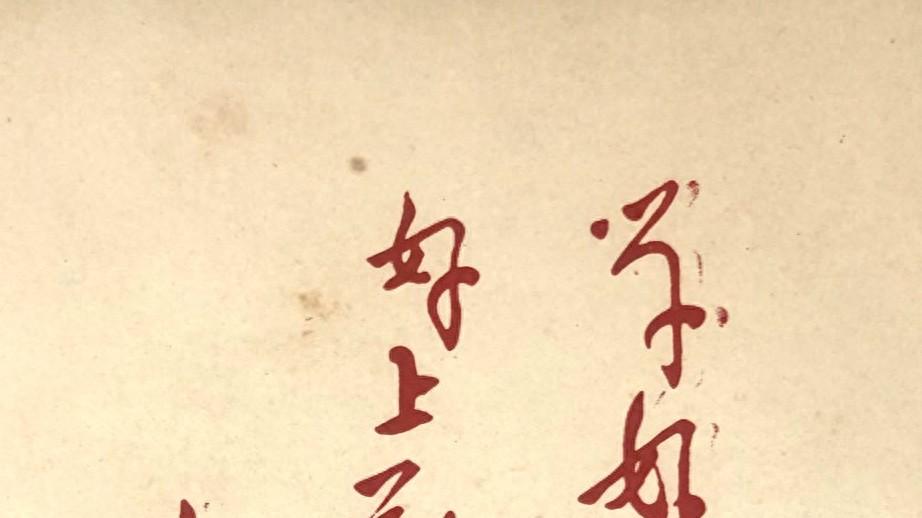 毛主席行草题字仅9字，6字已非易事，你能认出多少？