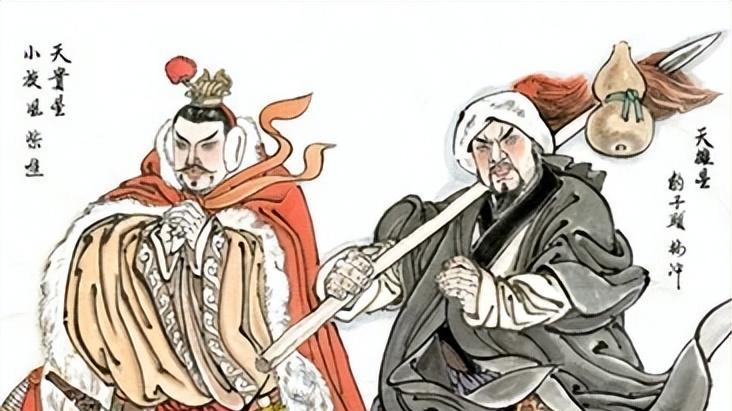 招安后，他被封大将军，不仅看望了六和寺的武松，还祭拜了鲁智深