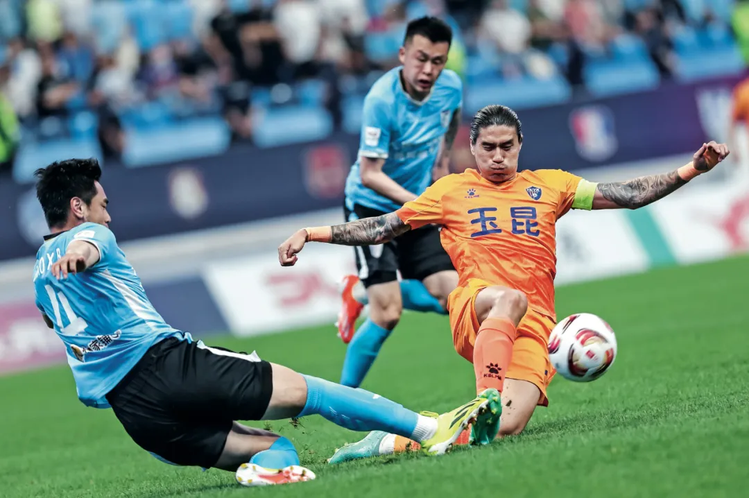 冲超序列的领头羊，彰显云南足球的新气象