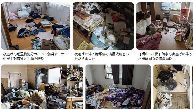 中国男租客住6年退租前连夜跑路