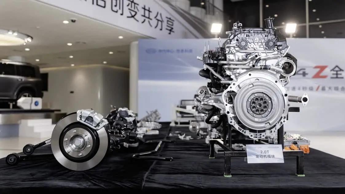 纯电续航里程可达201km 长城汽车Hi4-Z架构拆解