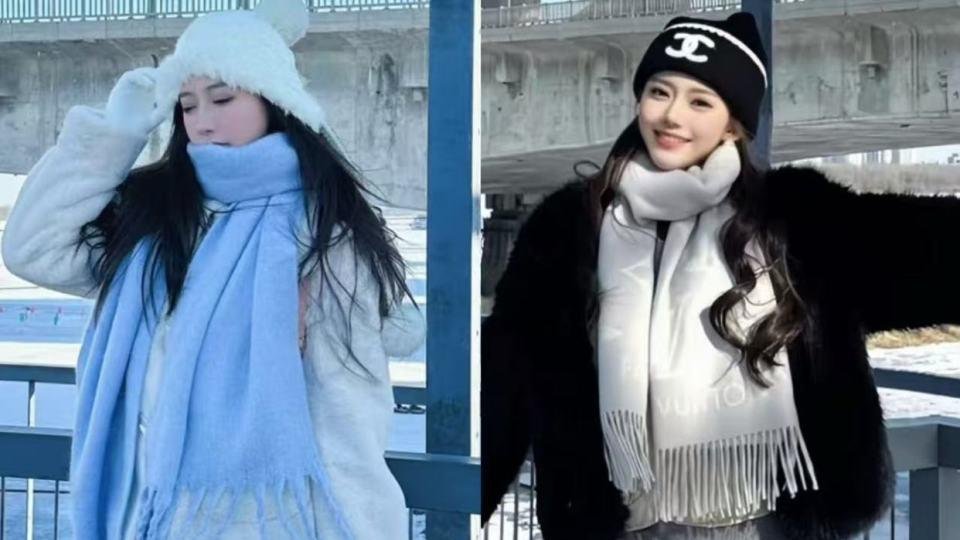 去了黑龙江发现：满街都是“袜子裹裤子”，保暖时髦，适合老寒腿