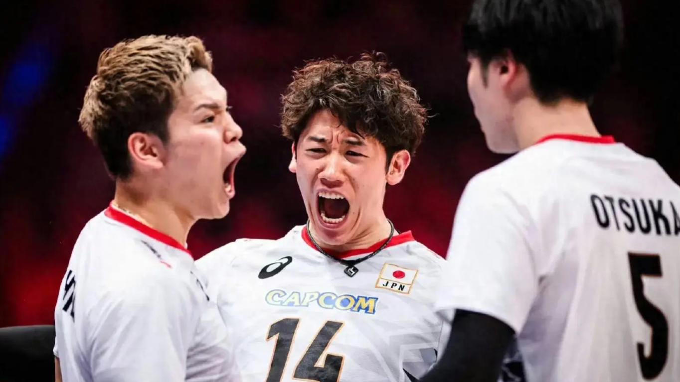 日本男排创造历史，石川锁定最佳，东道主被淘汰，法国队体能惊人