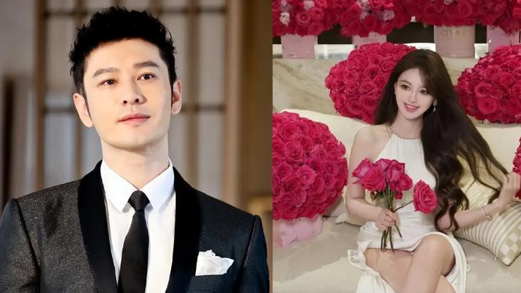 黄晓明现身福州拍戏，叶珂前往探班，孕肚明显