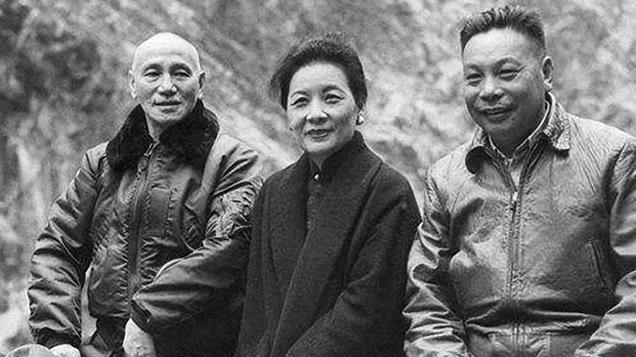 宋美龄擦着眼泪：“蒋家天下，就这么轻易姓了李，我不甘心啊！”