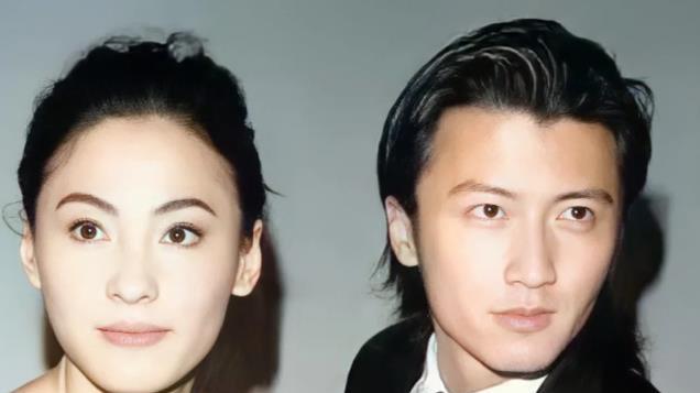 刘嘉玲59岁生日照曝光，穿黑丝大秀美腿，被满头白发的梁朝伟抢镜