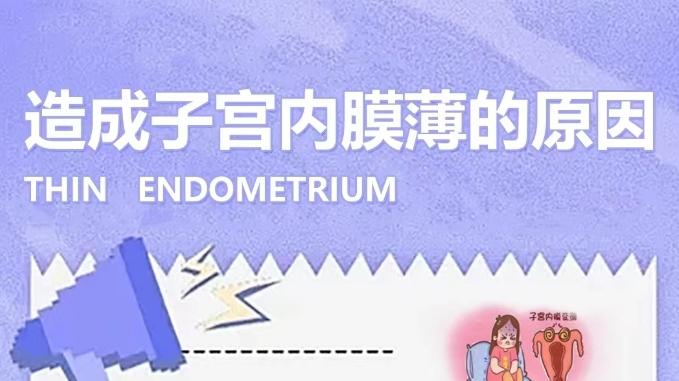 苏州东吴中西医结合医院讲解造成子宫内膜薄的原因