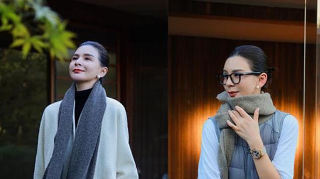 40岁+女性必看！冬日穿搭这3个小技巧，演绎恰到好处的高级感
