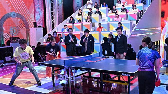 24岁伊藤美诚参加综艺：现场1V2展示乒乓球技 真不愧是奥运冠军
