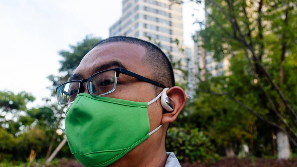 QCY Crossky GTR2蓝牙耳机，时尚，挂耳，更舒适