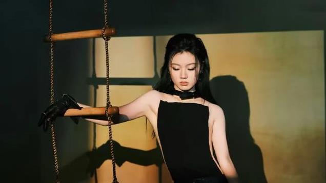 23岁单依纯红毯造型让人眼前一黑又一黑，网友：还以为是马赛克