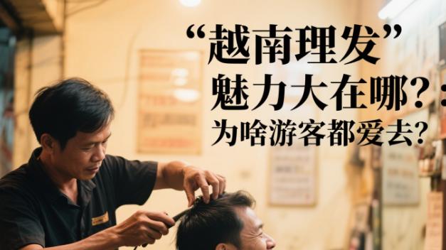 越南理发魅力大在哪？：为啥游客都爱去？