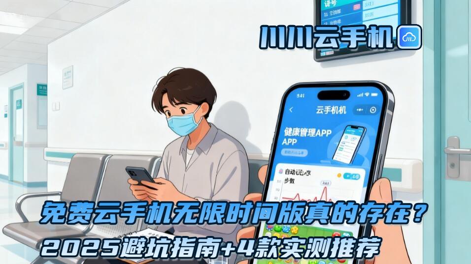 免费云手机无限时间版真的存在？2025避坑指南+4款实测推荐