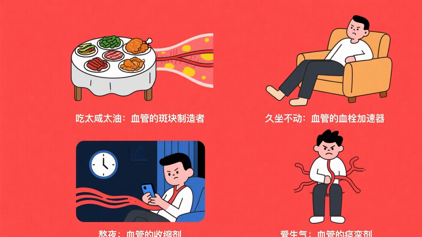 头晕、忘事、手脚麻？警惕血管“隐形堵”！