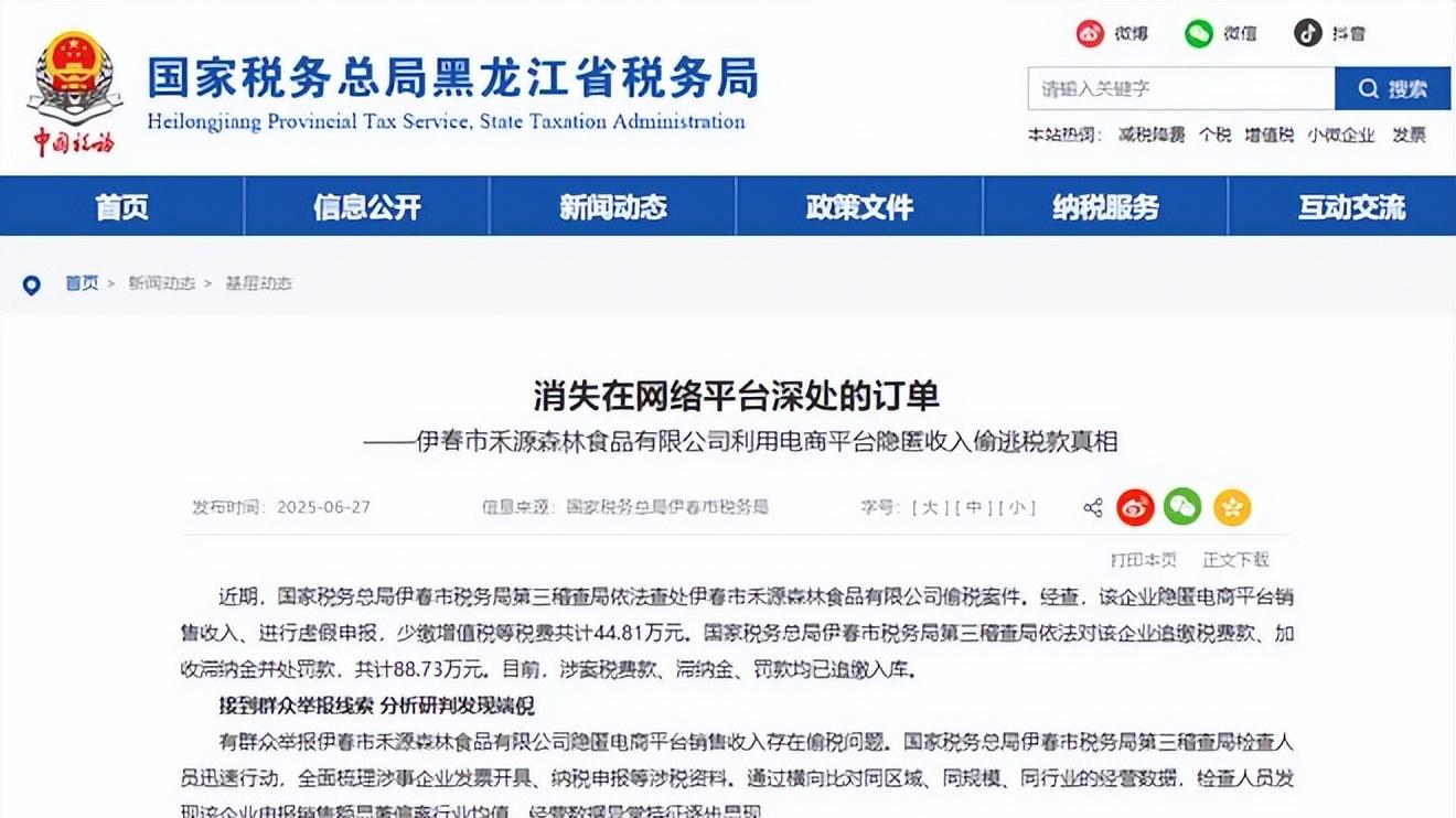 9500万罚单震撼电商行业 税务合规时代全面降临
