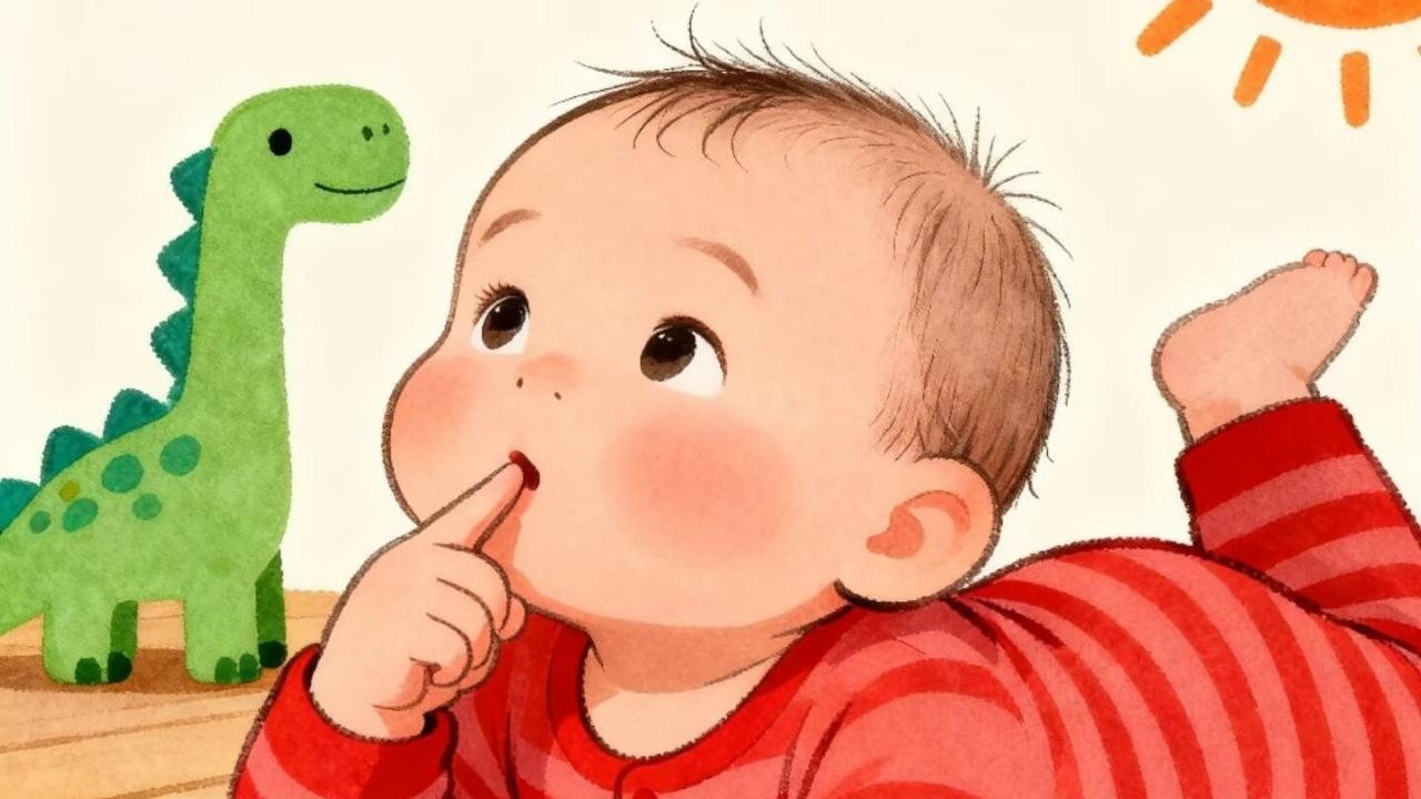 哎哟，宝宝吃手该阻止吗？原来这里面藏着这么多成长信号呢！