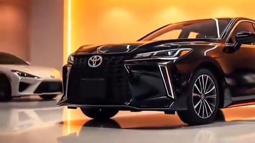2025丰田皇冠惊艳亮相，豪车格局要变天？