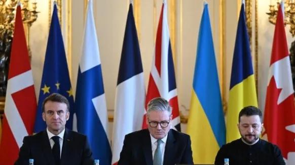 英国首相斯塔默第一句话，泽连斯基立马黑了脸