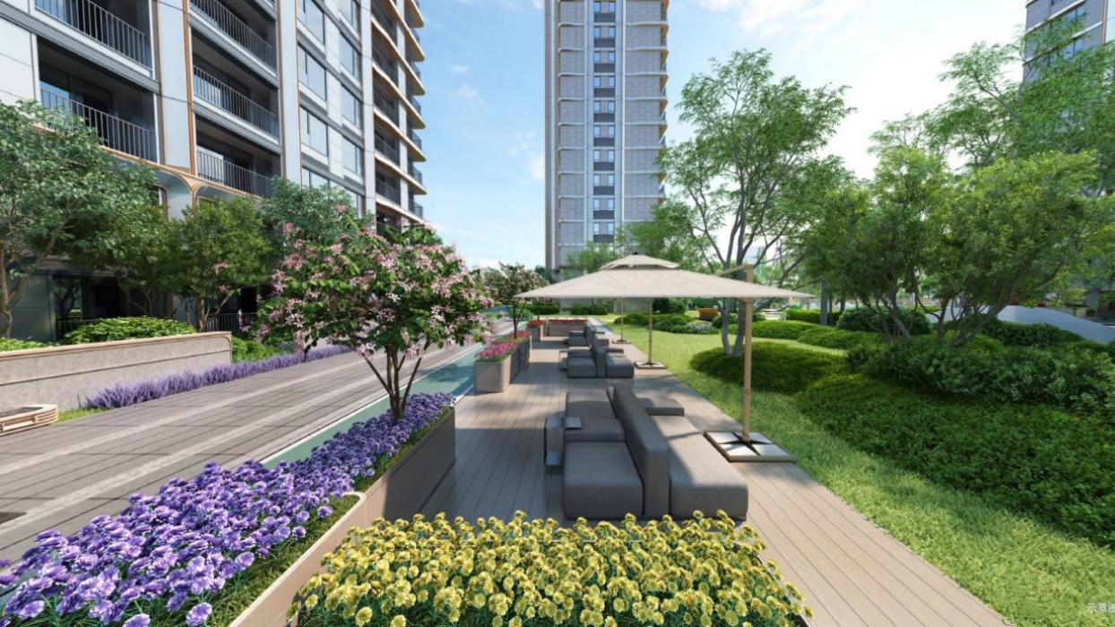 中央楼座热势加推，约150㎡四居，映鉴理想生活