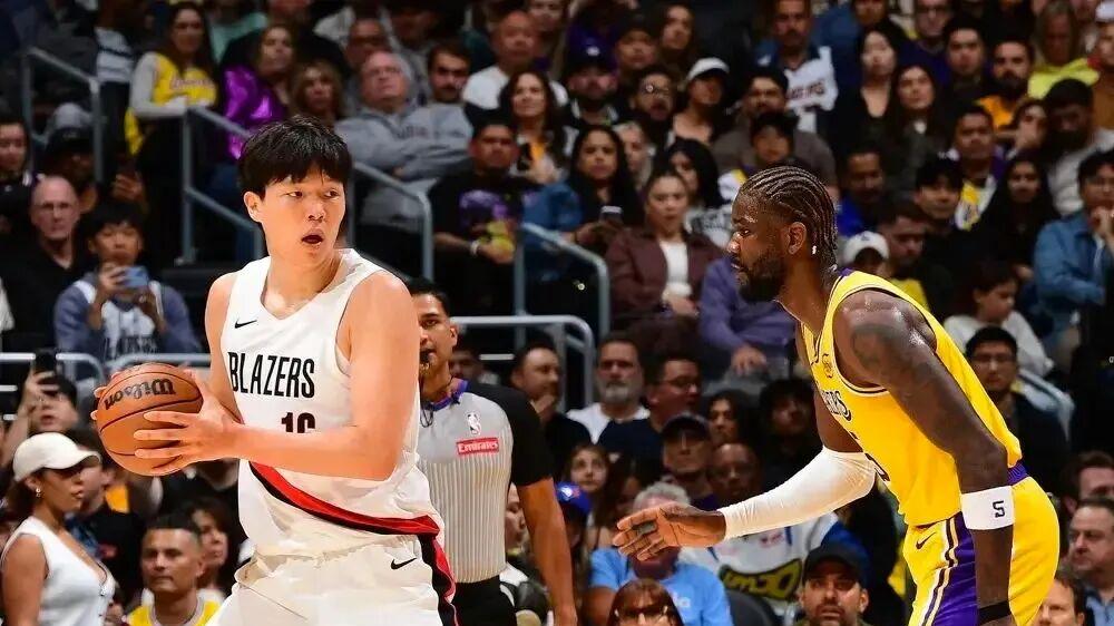 谁说杨瀚森不行！一技能高居联盟第三，开拓者管理层没有选错人