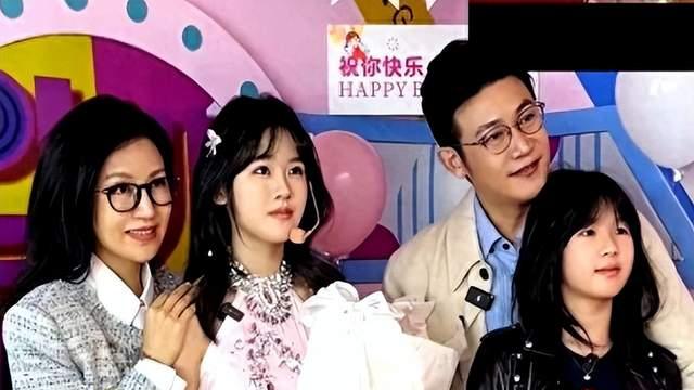 陆毅鲍蕾为17岁女儿庆生，身材高挑长相像妈妈，网友：基因太优越