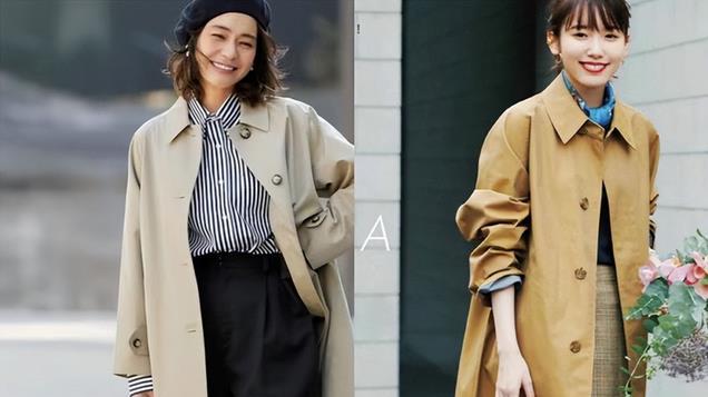 其实，春天出镜率最高的外套不是卫衣，而是洋气又显瘦的奶奶风衣