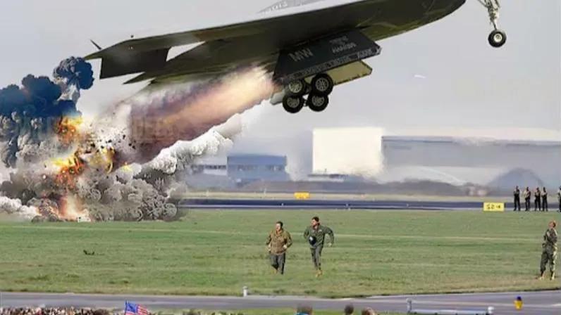 9马赫空空导弹亮相？歼-36挂载霹雳-21，或成轰炸机终结者