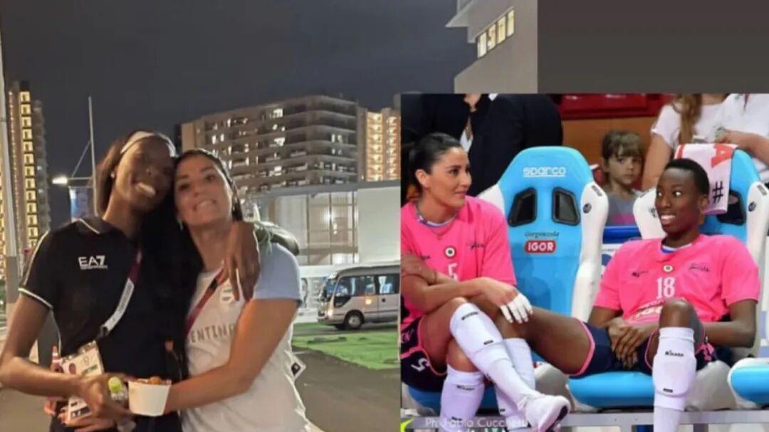 意大利女排埃格努 盛装亮相27岁生日晚宴 球迷送祝福