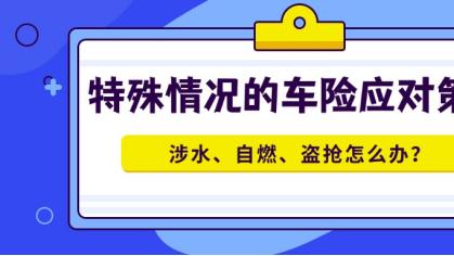 特殊情况的车险应对策略：涉水、自燃、盗抢怎么办？