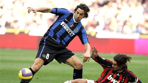 意超杯决赛对阵: AC米兰vs国米