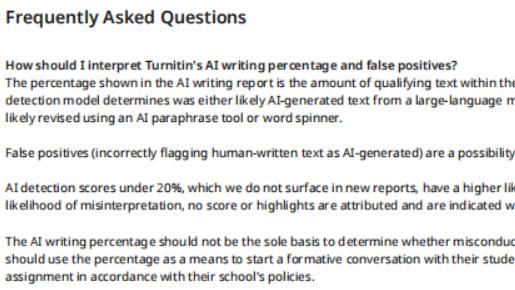 AI率为0%才是优秀论文吗？Turnitin报告为你揭开真相！