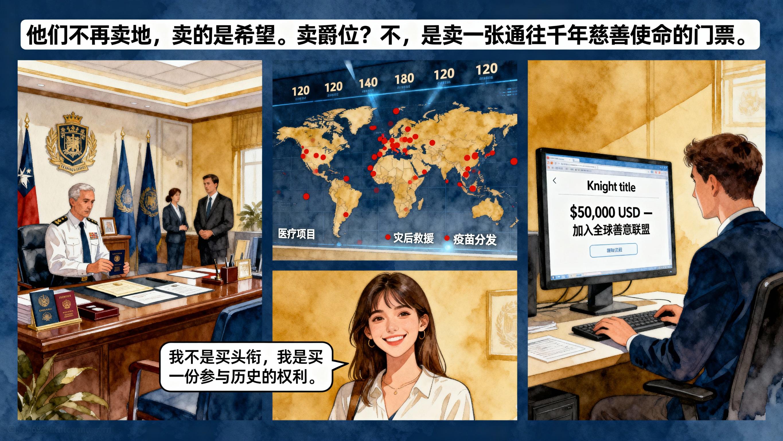 世界上唯一没有领土的国家，仅有的2栋楼还是租的，却享誉世界！