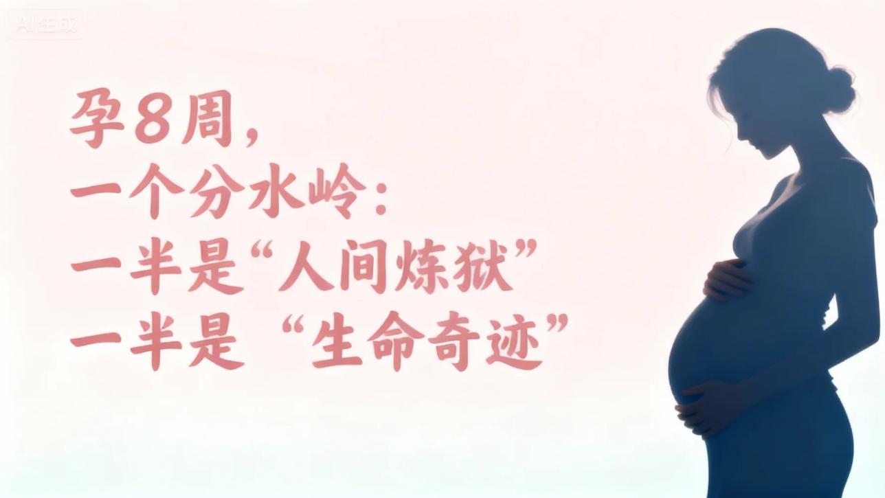 孕8周，一个分水岭：一半是“人间炼狱”，一半是“生命奇迹”