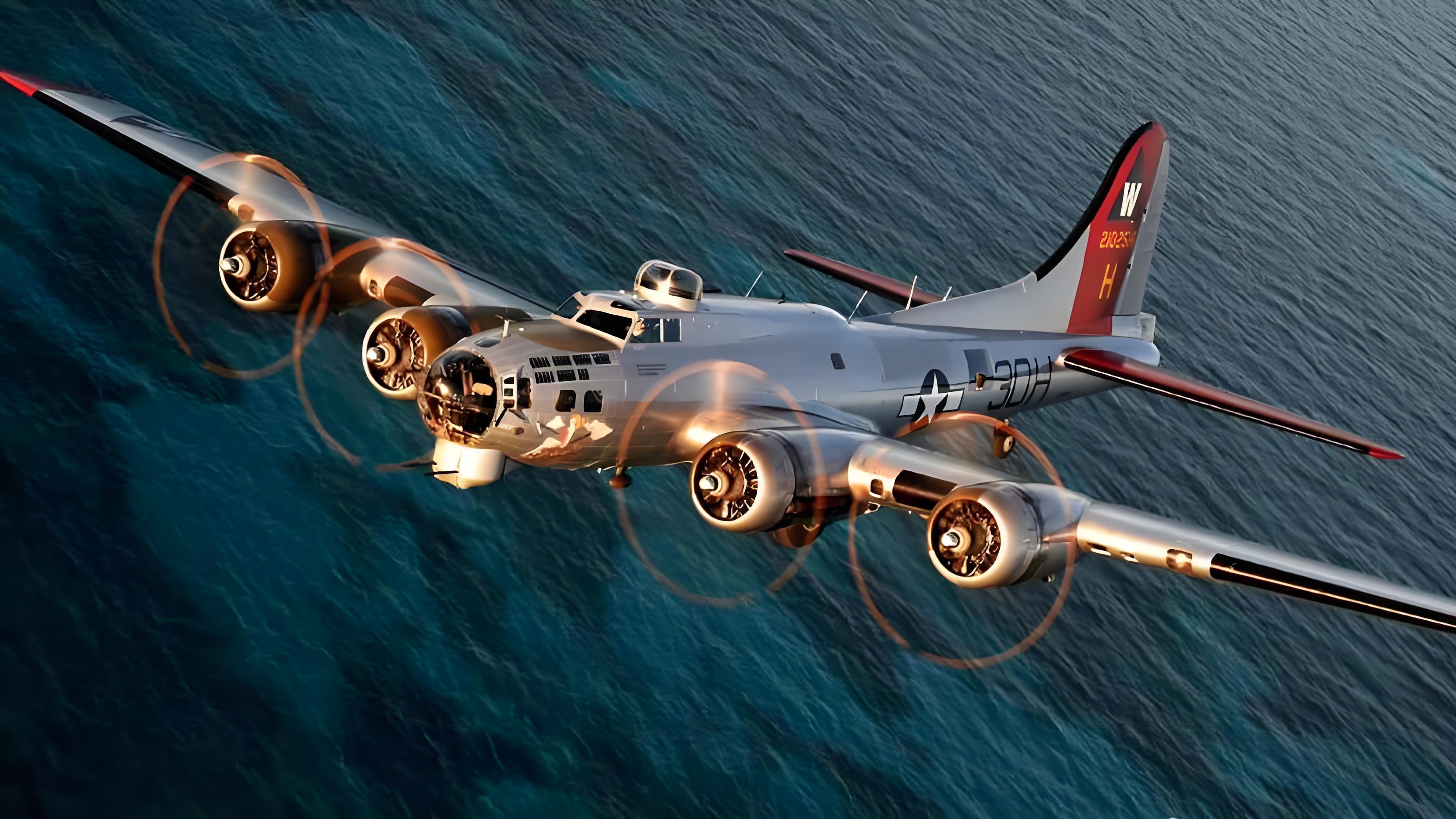 空中堡垒B-17：飞得慢、掉得快，为何仍成美军信仰战机？