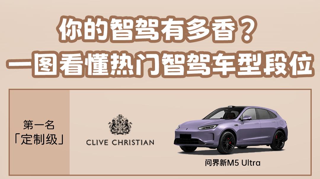 你的智驾有多香? 一图看懂热门智驾车型段位