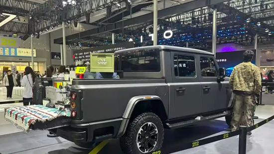 搭载柴油动力 212 T01皮卡将于明年上市