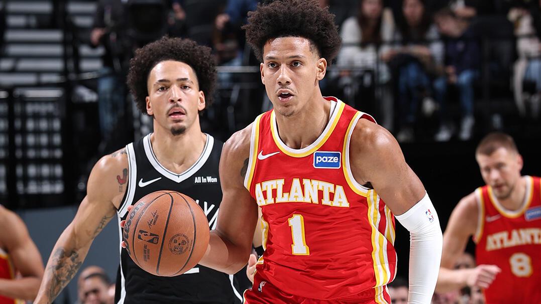 送给篮网5连败！杰伦23分7板5助，特雷杨伤退，小波特空砍32分9板