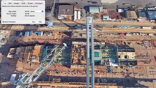 最新的过时图片，大船中心段已经合拢180米？