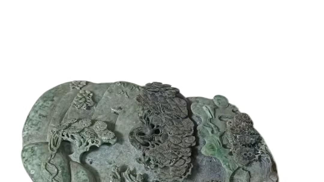 1179-独山石山水人物摆件：石中君子的价值霸权，解码 “四大名石” 收藏的财富密码与工艺巅峰