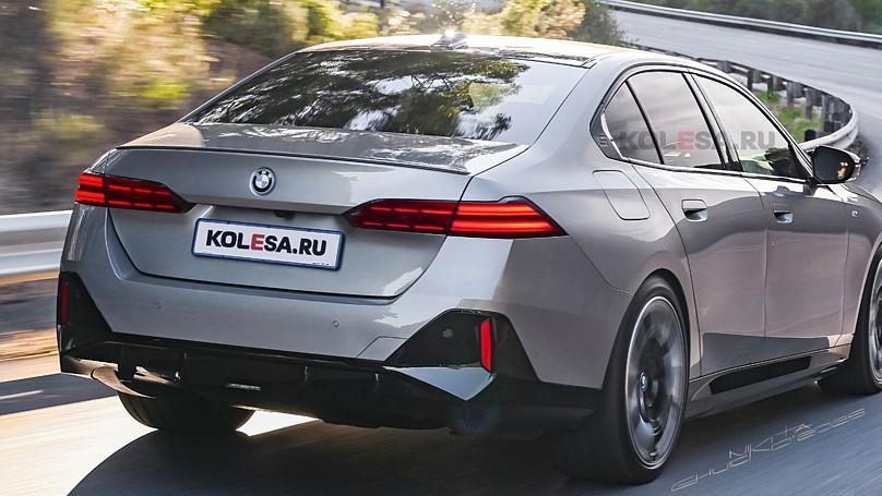 全新宝马5系渲染图发布，全新前脸设计，这颜值你打几分？