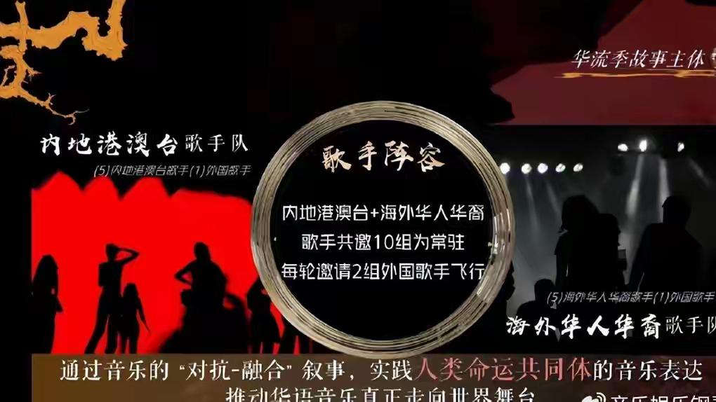 从华流到世界：《声生不息·华流季》拟邀名单曝光，堪称神仙打架