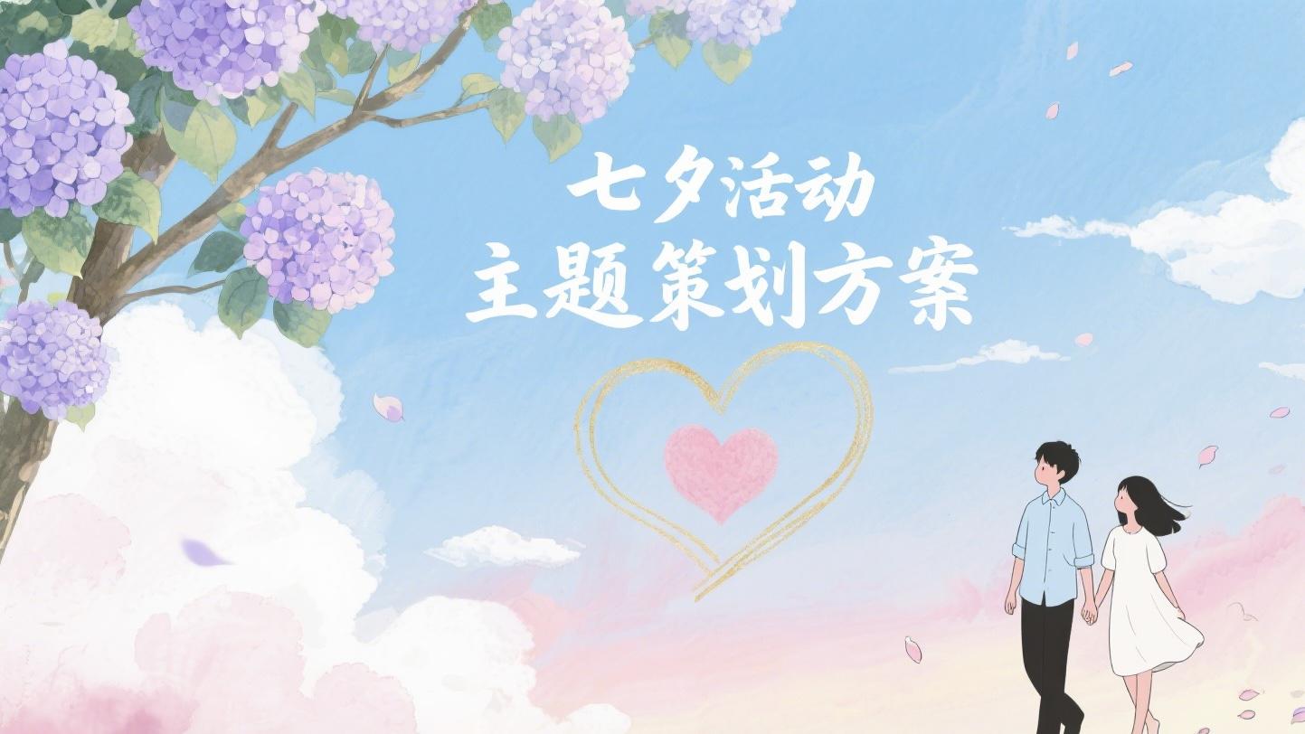 七夕专属｜七夕节活动主题策划方案