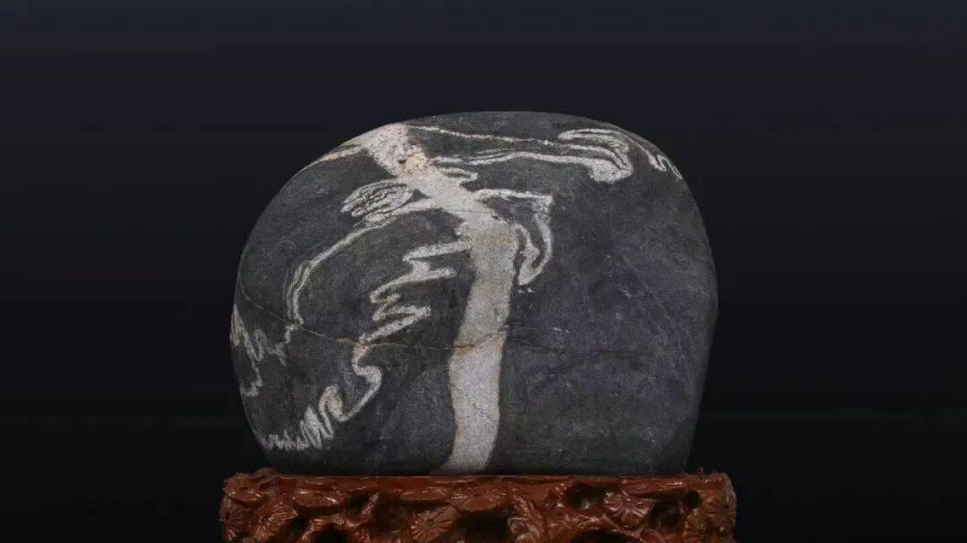 于春生｜石韵天成——泰山双面国画奇石