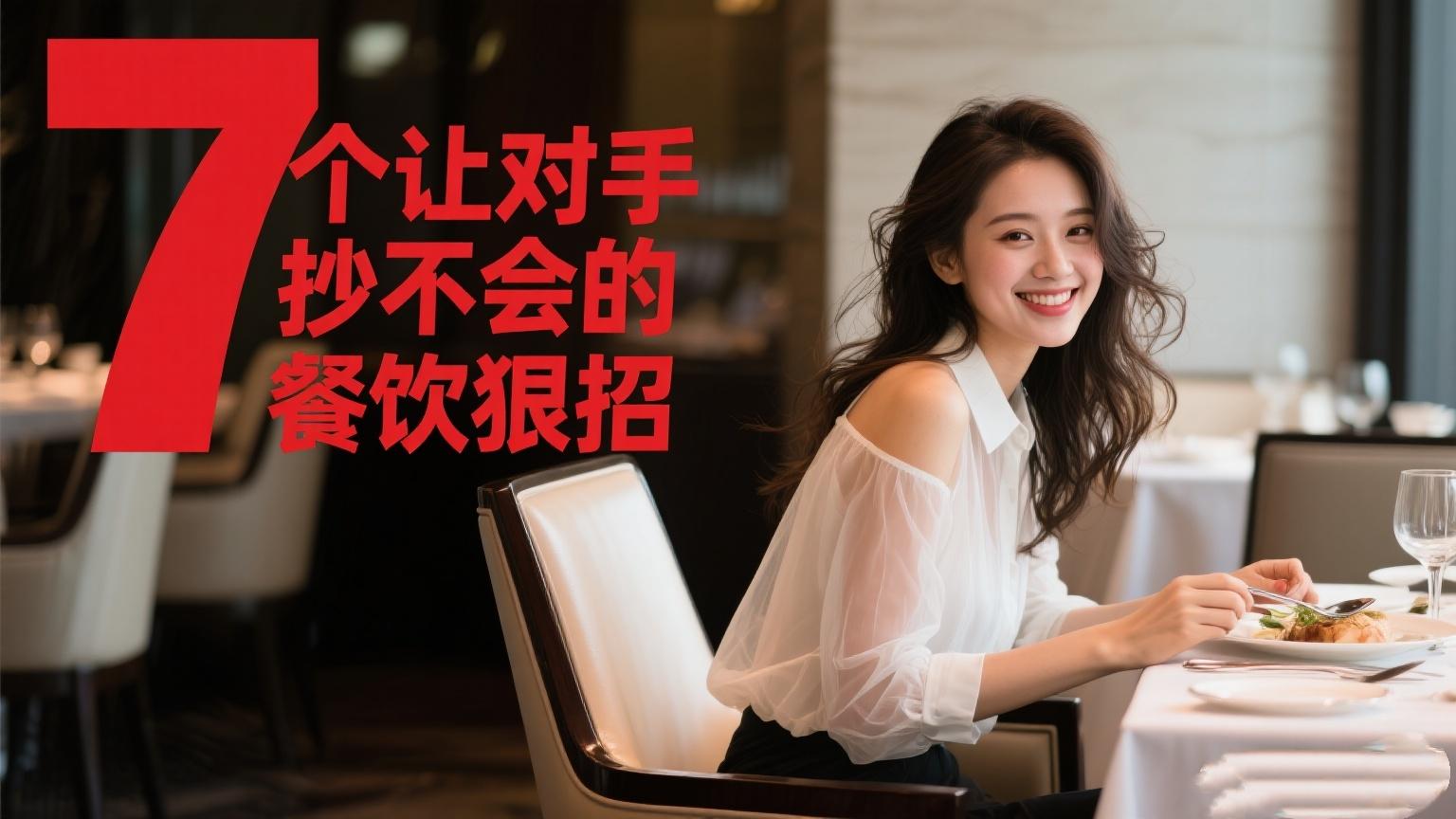 7个让对手抄不会的餐饮狠招！有人靠第3招多赚80万！