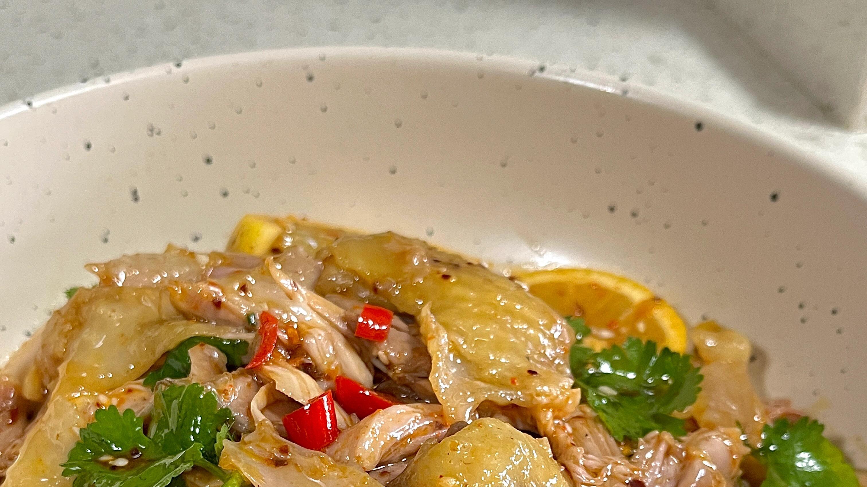 柠檬手撕鸡：清新酸爽，让你秒变大厨！