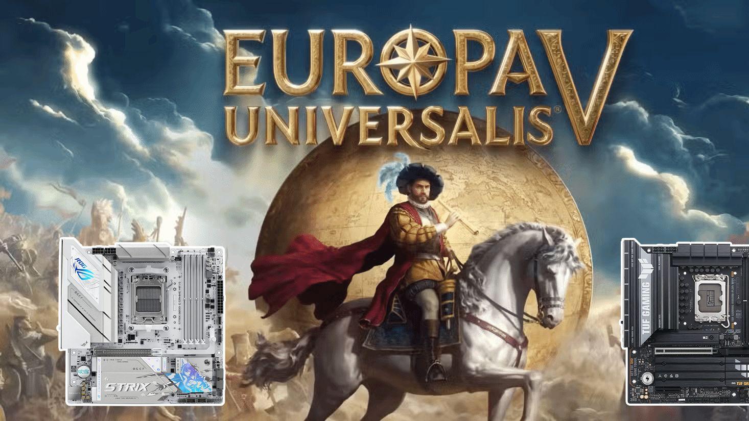 华硕B850/B860主板玩家必备 双11开启《欧陆风云5》