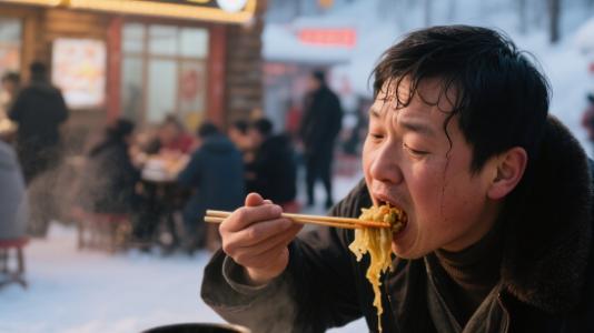 东北冰雪旅游季酸菜火锅销量翻番