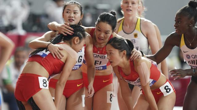 突破历史！中国女子接力43秒03夺魁 直通东京世锦赛
