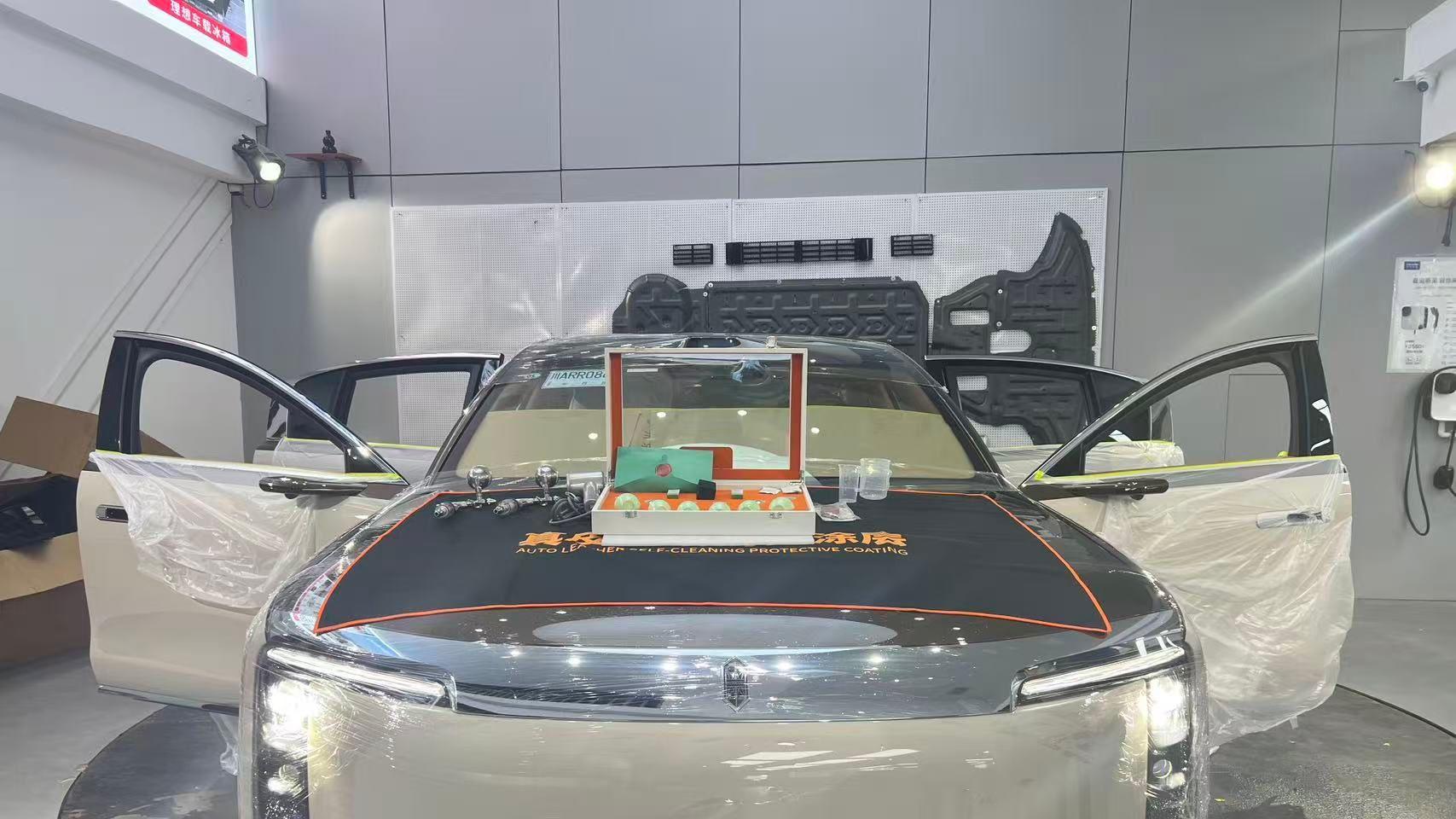 尊界S800世间最尊！GS皮好新 真皮自洁涂层