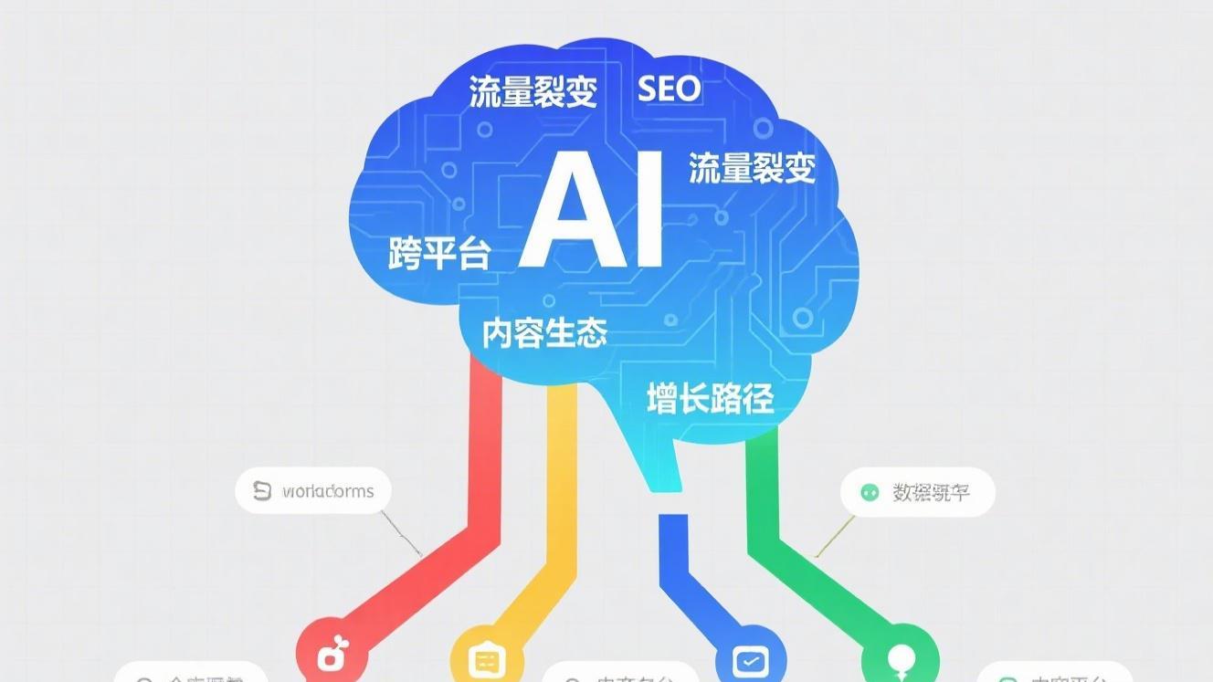 AI赋能SEO新战场：跨平台内容生态的流量裂变增长路径